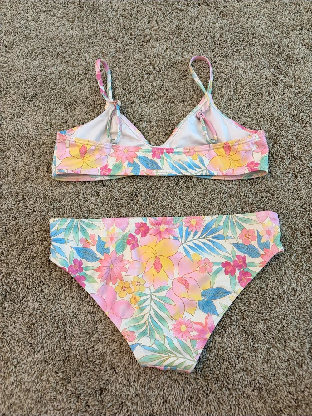 Billabong Floral Pastel Two-Piece Bikini Set